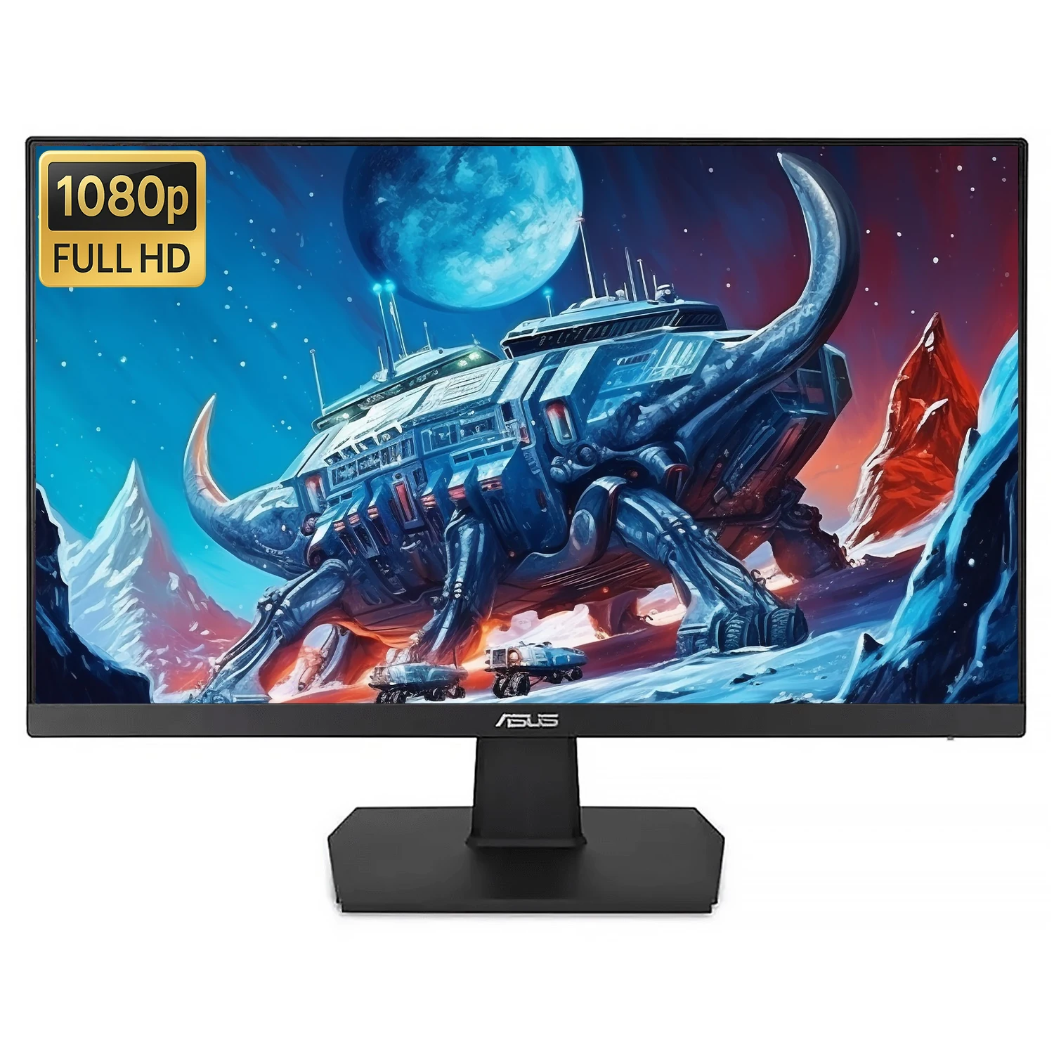 شاشة ألعاب ASUS VA27EHE مقاس 27 بوصة عالية الدقة IPS - 75 هرتز، للعناية بالعين، HDMI، تصميم فائق النحافة، أسود #1