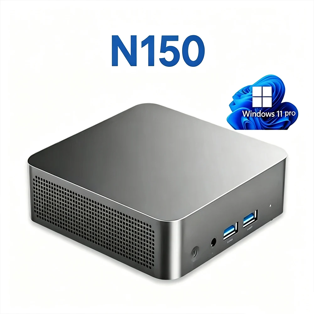 Mini PC Windows 11 Pro Intel Core i9-10980HK/N150 Draagbare Desktop PC Mini 16GB RAM 1TB 2TB SSD Mini Gaming PC Desktop Computer