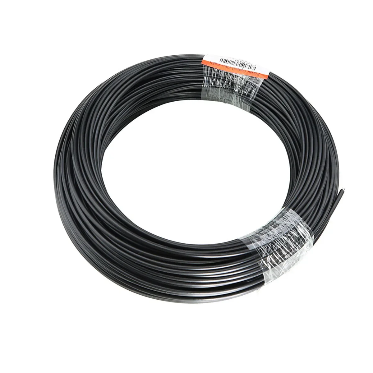 50M/rolka stały rdzeń końcówka świecąca z płaszczem czarny PVC o średnicy 2mm/3mm do łączenia optycznego lub światła słonecznego — zdjęcie 2