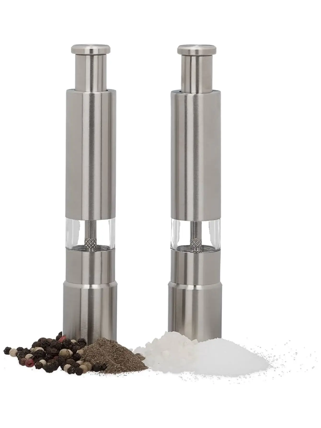 Gewürzmühle, Edelstahlmaterial