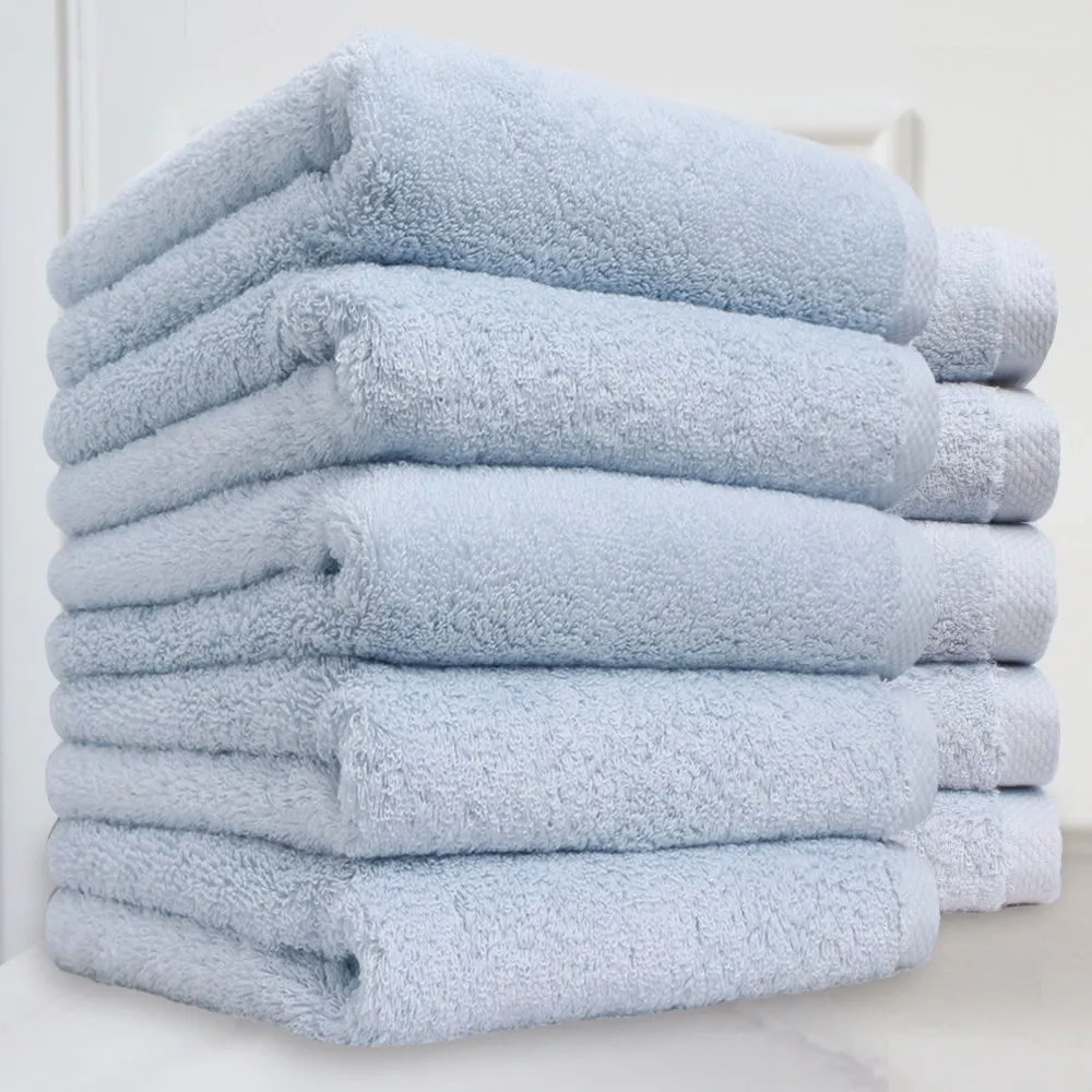 [Cotton Cloud] Thom 200g 100% Cotton, 40 Number Hotel Towels, 5/10 Plot of powder blue, Bath Towels, 40*80cm Cotton Cloud