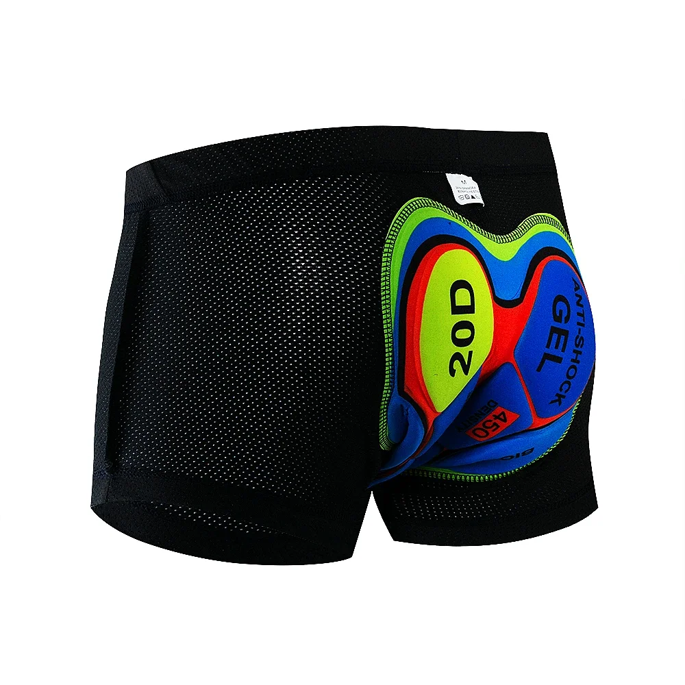 AliExpress NONE 2024 Pro Breathable Cycling Shorts Cycling Underwear 20D Gel Pad Shockproof Bicycle Underpant MTB Road Bike Underwear Man Shorts
