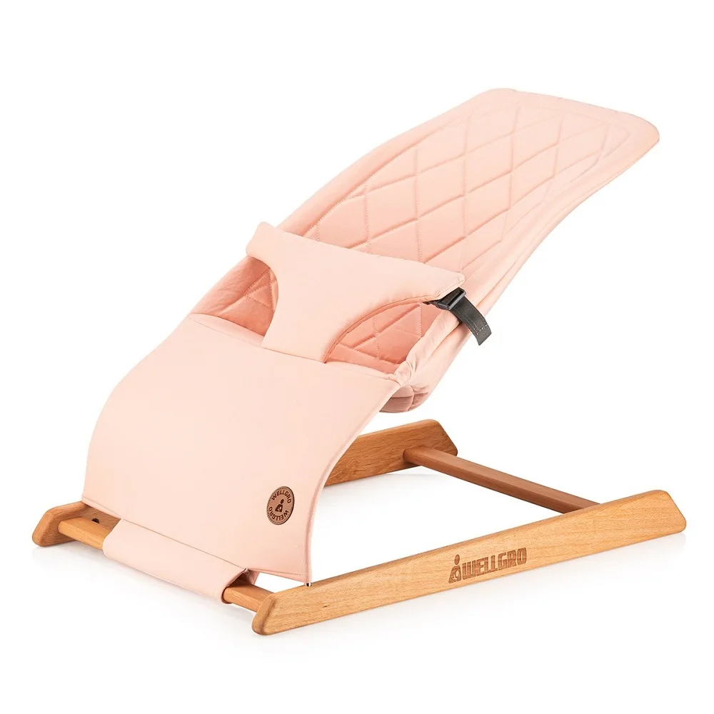 Wooden Baby Rocking Chair Newborns Sleeping Cradle Wooden Rocking Chair Cradle Baby Carriage