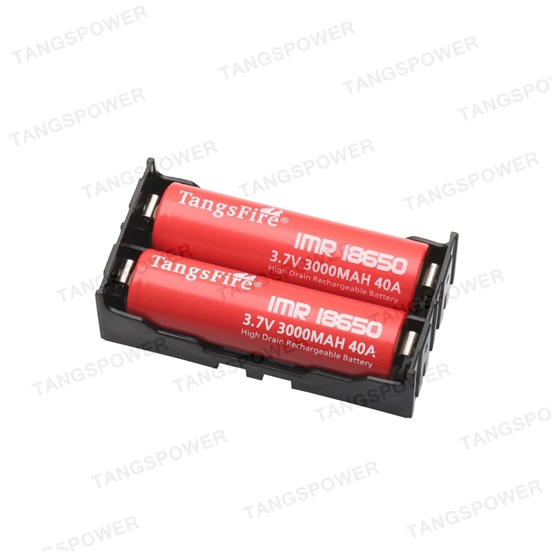 2 Slots 18650 Batterij Doos Abs Diy Voor 2*3.7V 18650 Batterij Houders Case Met Harde Pin Hoge kwaliteit Gemakkelijk Installeren