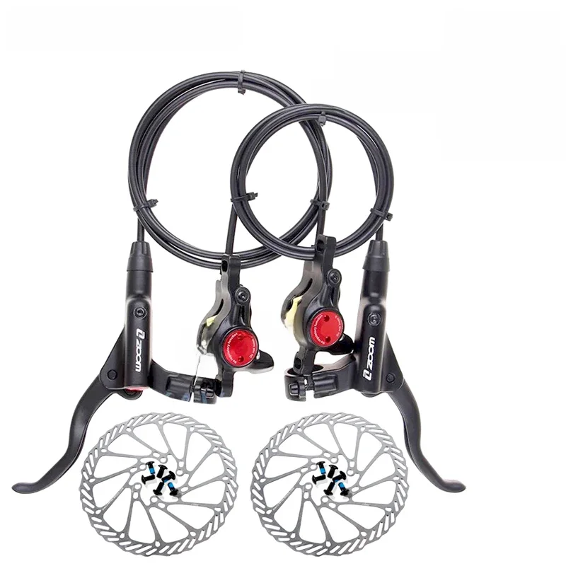 ZOOM HB875 MTB Hydraulische Remmen Fiets Hydraulische Remklauw Set 800/1400mm Schijfremmen Voor Mountainbike Met Rotor 160mm Fietsen - afbeelding 2