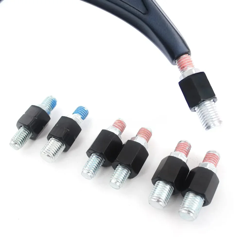 AliExpress TrichTu Mount For Motorcycle Electric Bicycle Scooter with M8M10 Thread Handlebar Hollow Hole Right Left Hand Thread Mirror Adapter Bolt Screw