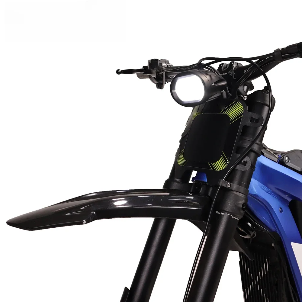 AliExpress PowerMotor Motorcycle MudGuard for Surron Parts Light Bee X Electric Bike Front Fender Carbon Fiber Black Original Enduro PitBike Motocross