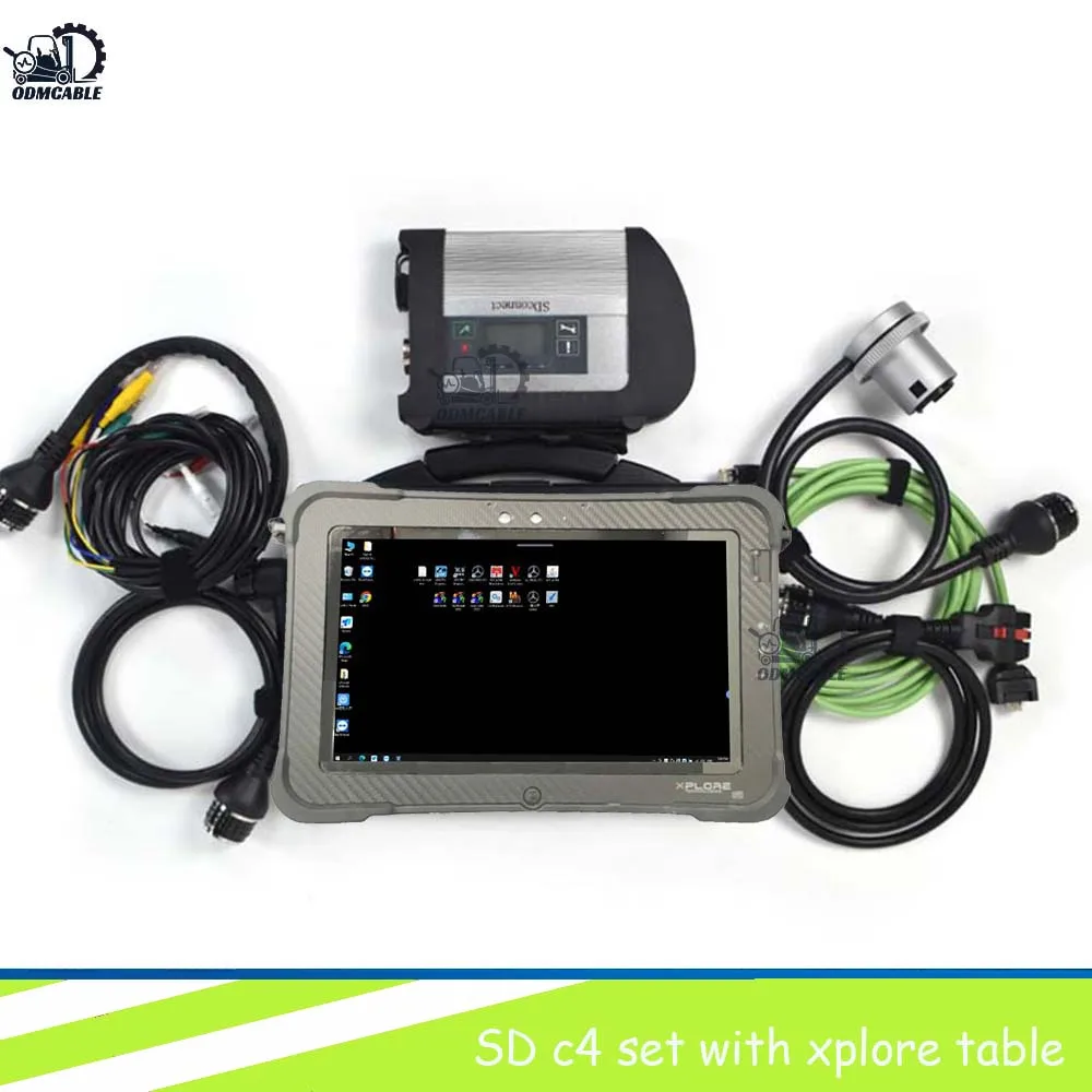 

CARS TRUCKS BUS FOR BENZ SD C4 DIAGNOSTIC SOFTWARE MB STAR MULTIPLEXER SD CONNECT C4/C5 HARDDISK SSD HDD WITH XPLORE TABLET