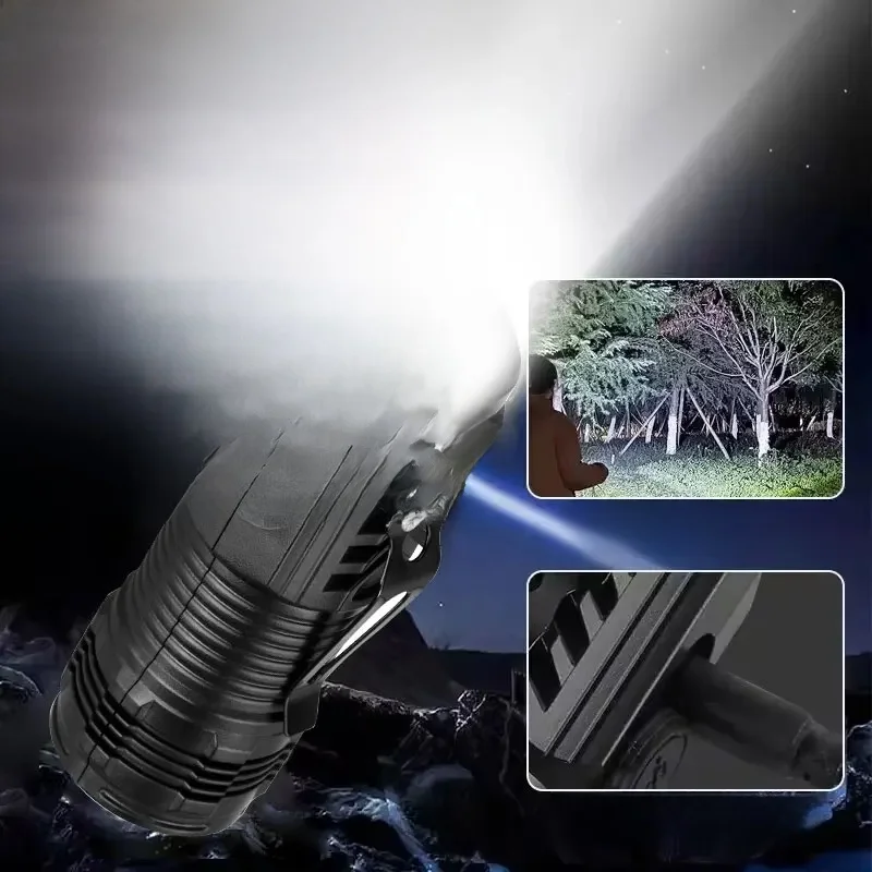 Nouvelle lampe de poche Ultra puissante 3 cœurs LED Mini EDC torche tactique USB Rechargeable Camping en plein air pêche LED chapeau pince lampe