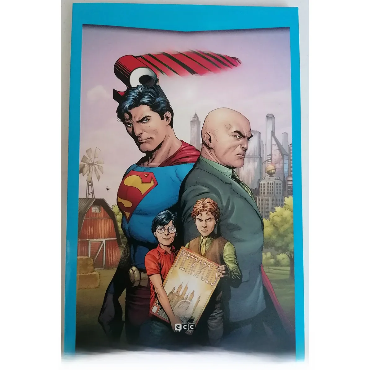 A origem do superman, dc poket, ed. Ecc, autor geoff johns, ano 2021, história em quadrinhos em