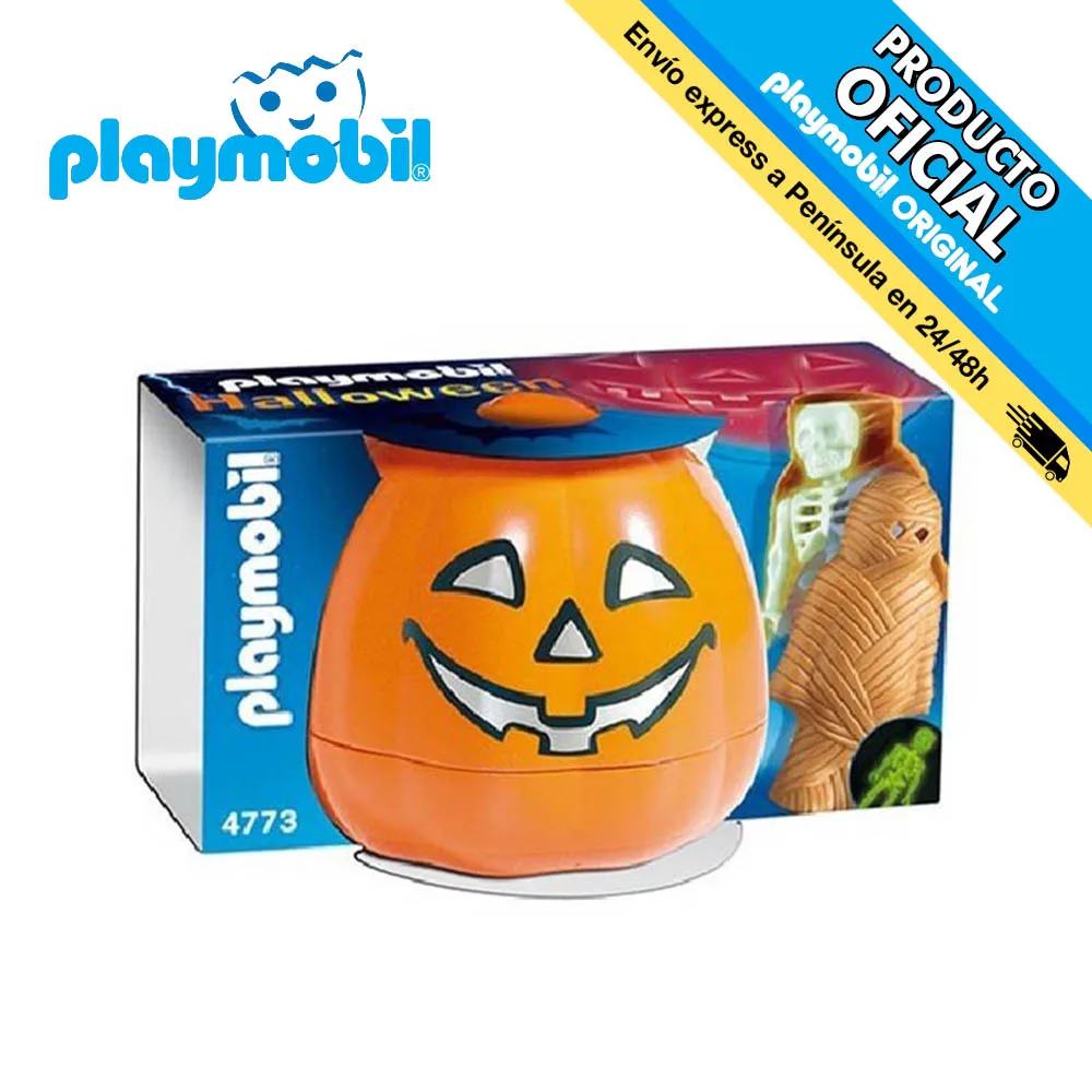 Playmobil Halloween mummy, 4773, original, clicks, gift, child, girl, toy, store, official product, with box