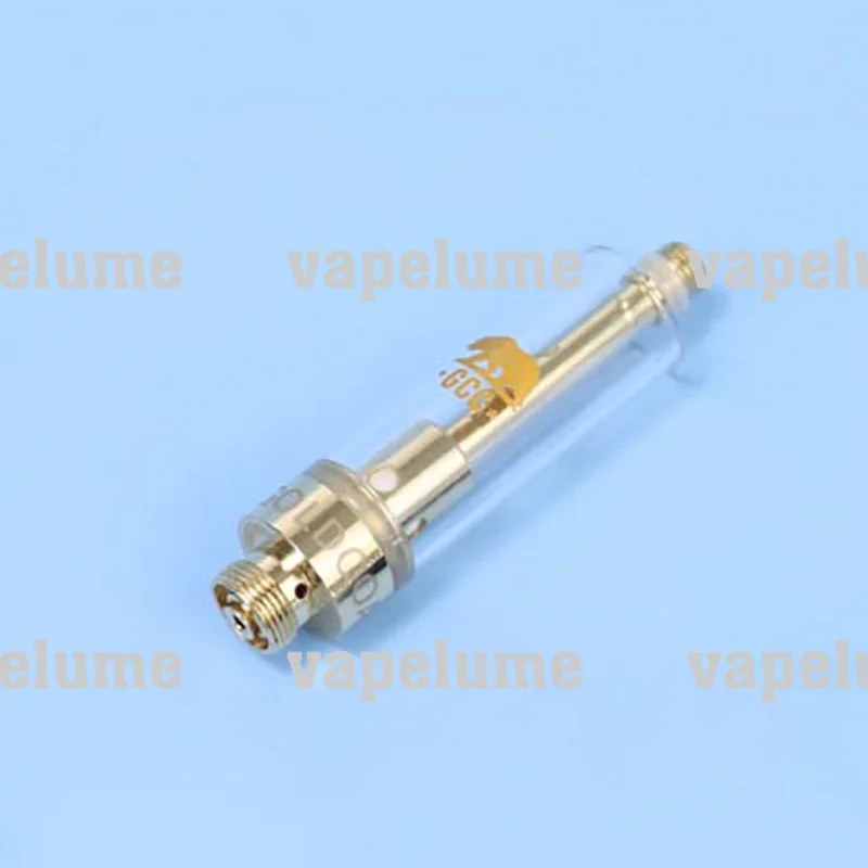 1ML GCC Empty Cartridge 510 Threaded Vaporizer NO Oil Tank 0.8ML Storage Box Small Medium Display Packaging Custom Logo
