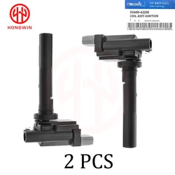 2 PCS Set 33400-62J00,3340062J00 Ignition Coils For Suzuki Alto Baleno Carry Ignis Liana Swift SX4 Wagon Chevrolet Tracker