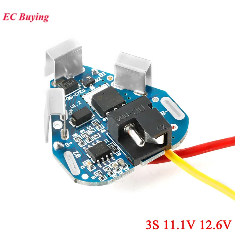 5S 18.5V 21V 18650 Li-ion Lithium Battery Protection Circuit Charging Board Module Lipo Cell PCM PCB BMS for DC Electric Drill