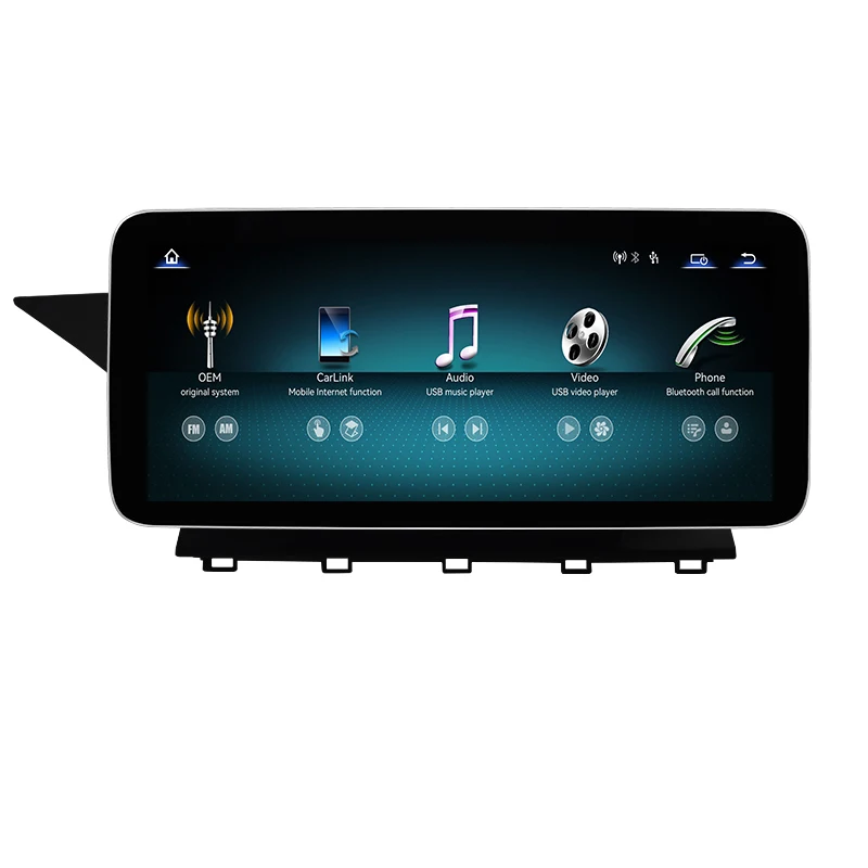 AUTOTOP 10,25 Zoll Kabelloses Carplay Android Auto Linux Auto-Multimedia für Mercedes Benz GLK Klasse X204 2008-2015 NTG 4.0 NTG 4.5 System Airplay Autolink Headunit