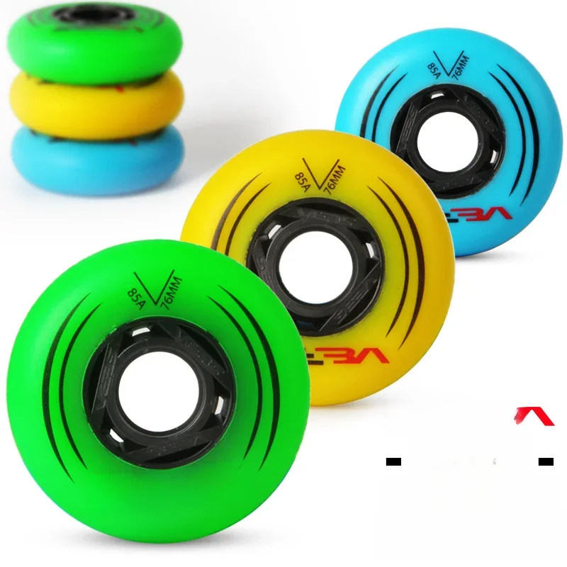 Oryginalne koło SEBA do rolek w linii 85A do slalomu i 90A do ślizgania się na rolkach patines Opona 8szt/zestaw 72mm 76mm 80mm — zdjęcie 2