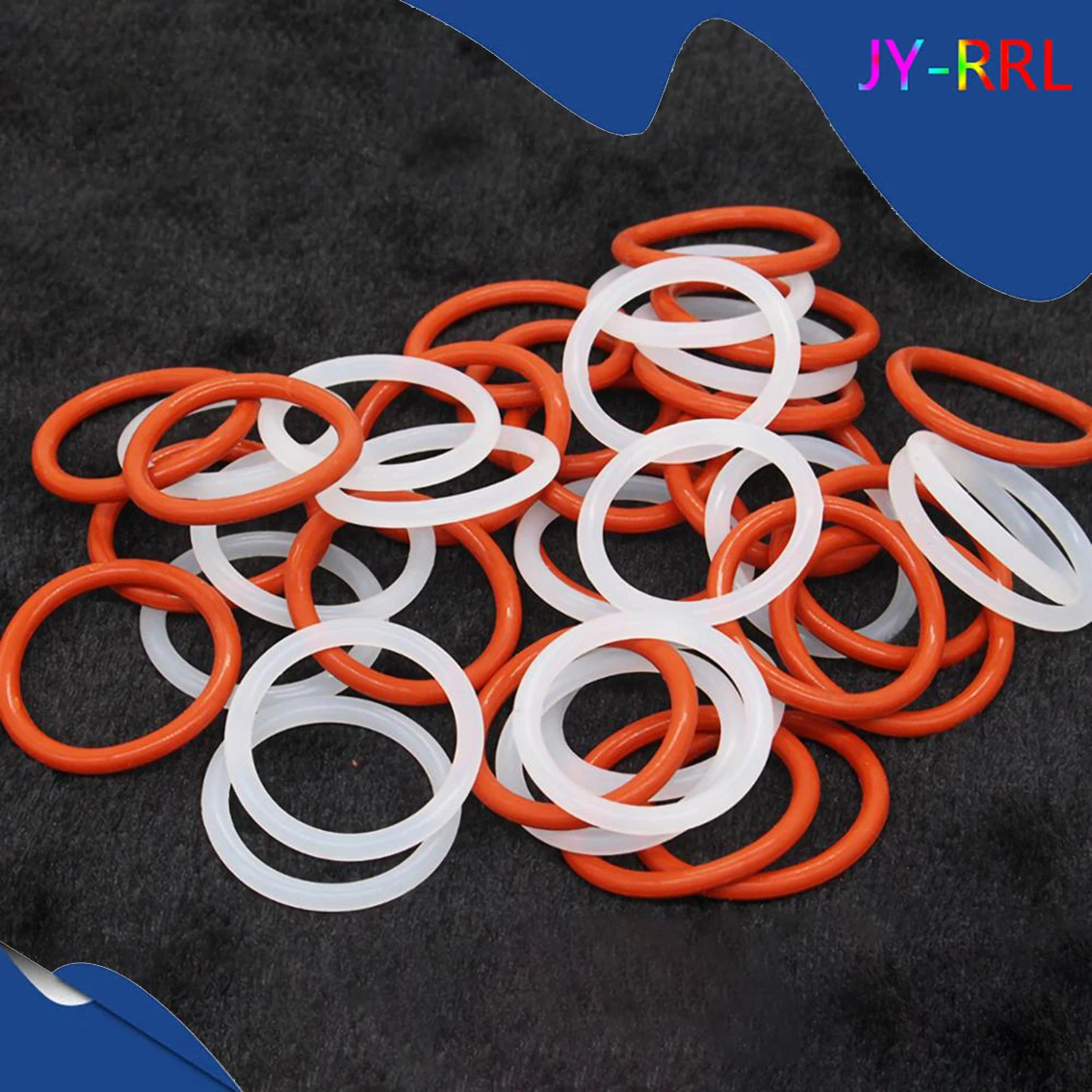 

100Pcs 2.4mm Thickness Silicon Rubber O-ring Sealing OD 7~30mm Red/White Heat Resistance O Ring Seals Gaskets