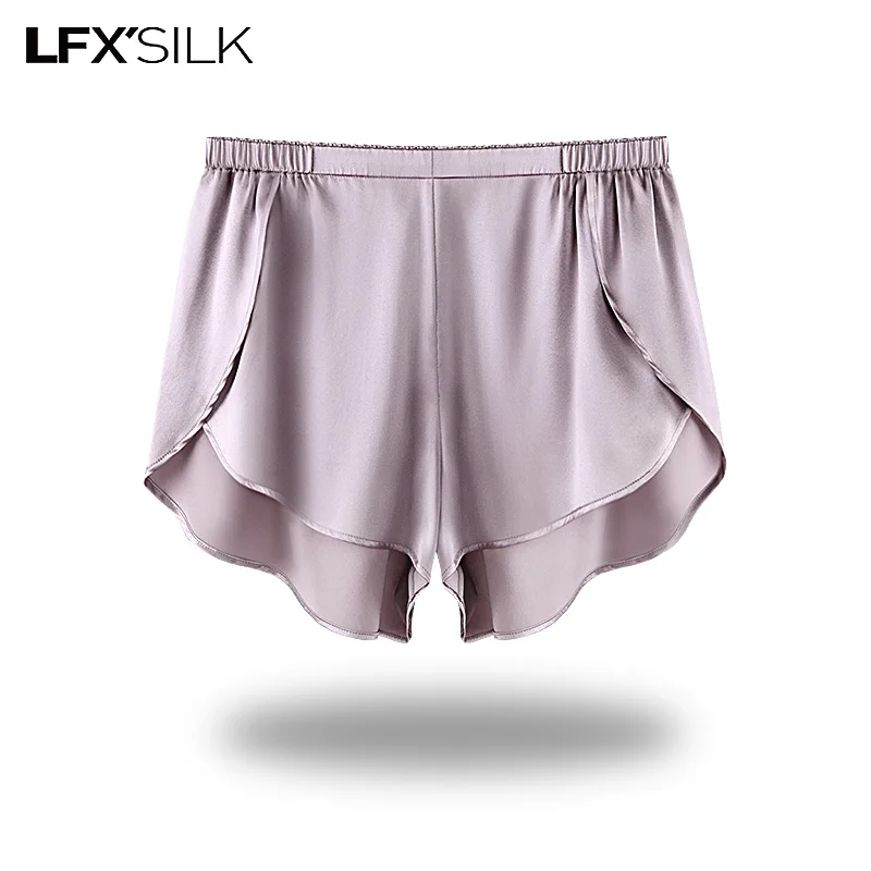 52025 Zijden damesshort – Luxe ondergoed van 100% moerbeizijde. Elegante, zachte zijden nachtkleding voor dames. Slipje van puur zijde