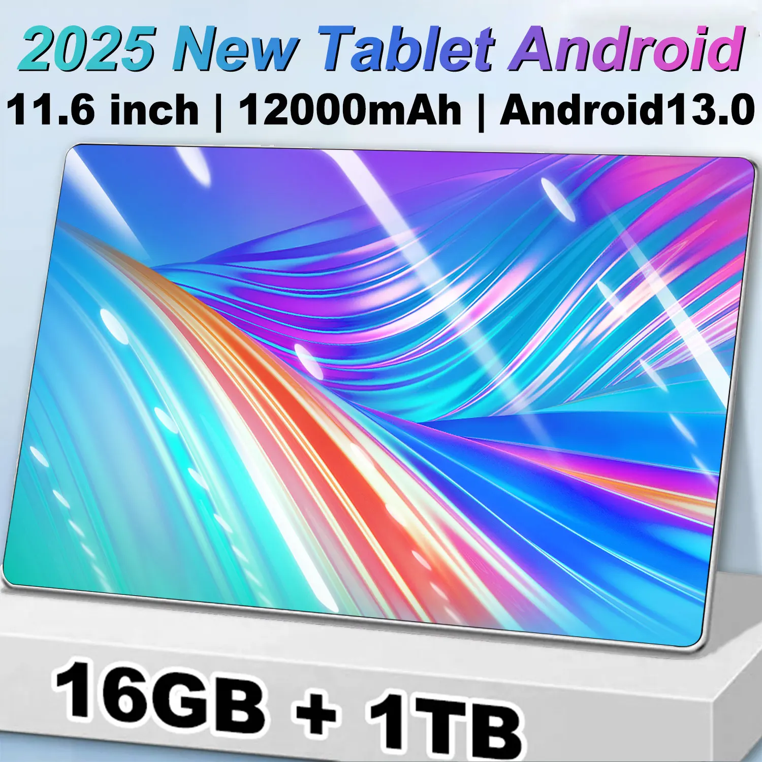 2025 5G Global Tablet originale Android 11.6 pollici 16GB RAM 1TB ROM Tablet 12000mAh 10-Core