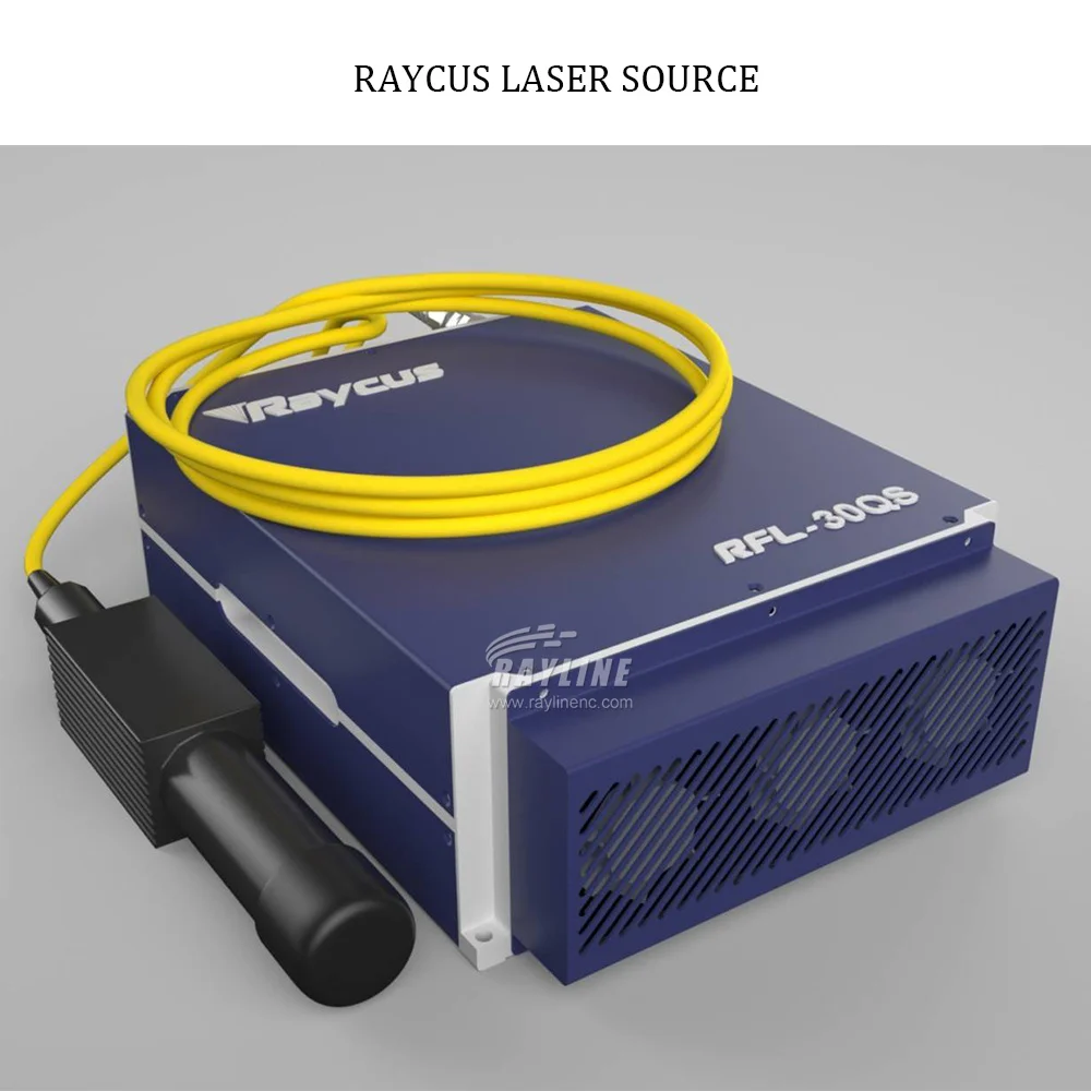 Brand 1500W 2000W 3000W Raycus Fiber Laser Source Pulse Generator For Fiber Cutting Machine