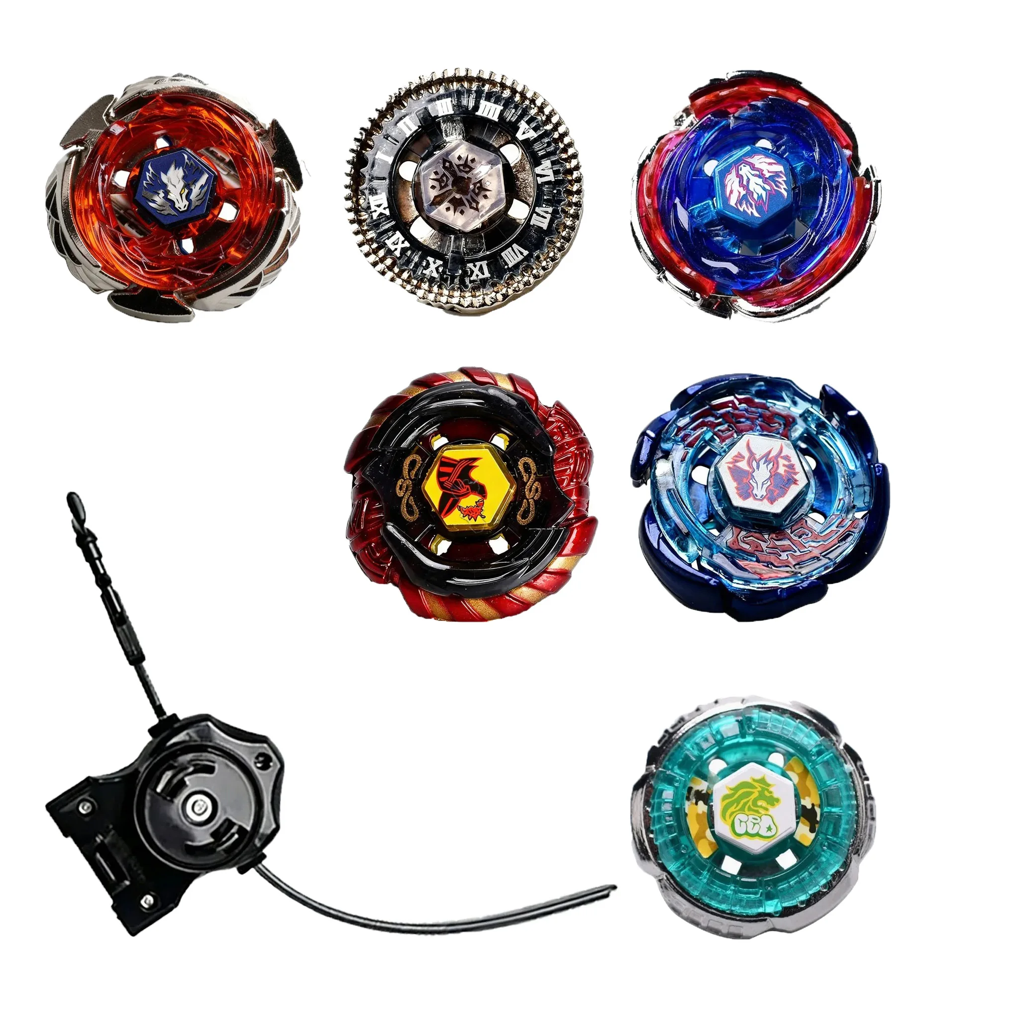 

Gyro Metal Fusion Galaxy Pegasis Fury Master 4D System Spinning Top Gyro with Launcher Classic Battle Gyro Kids Party Gift Toy