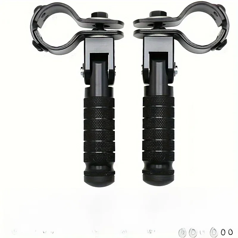 AliExpress NONE 1 Pair CNC Aluminum Motorcycle Part Universal Pedals Folded Footrest Footpeg Motorcycles Mopeds, Karts, Scooters,Bicycle