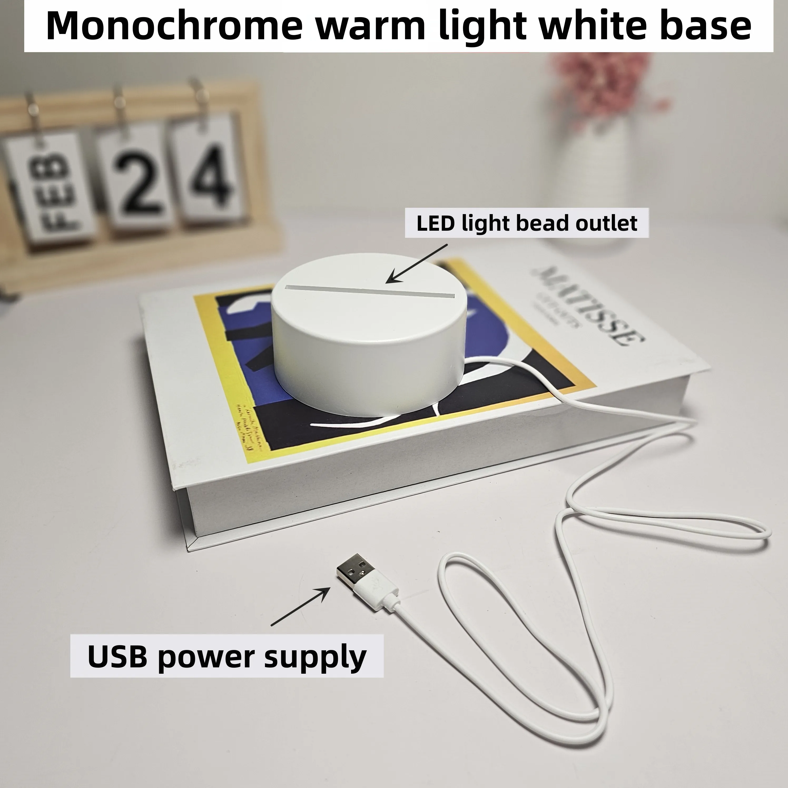 A repeatable writing cat face shape LED writing board, room living room work table computer notepad