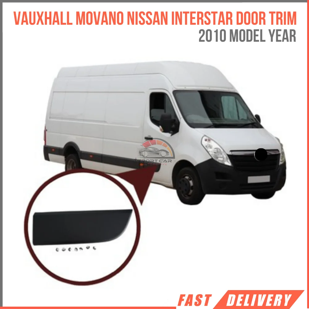 For Vauxhall Movano Nissan Interstar After 200149R Renault Master Mk3 Front Right Door Without Signal 2010 Protective Trim