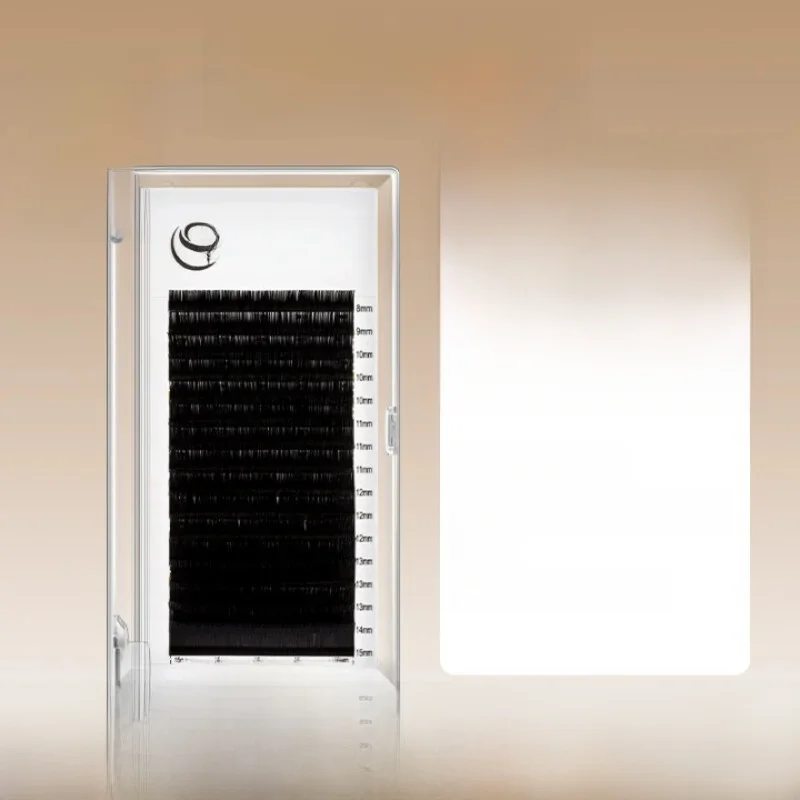 SENSE LASHES L / M / LC / LD Curl Przedłużanie rzęs Naturalna czerń 8-15 mm Fałszywe pojedyncze rzęsy Miękki jedwabny makijaż — zdjęcie 2