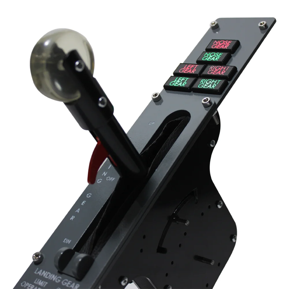 ボート737 737ng 737ngxオーガンギアレバー1個p3d X-PLANE 11フライトシミュレーターコーピットパネル