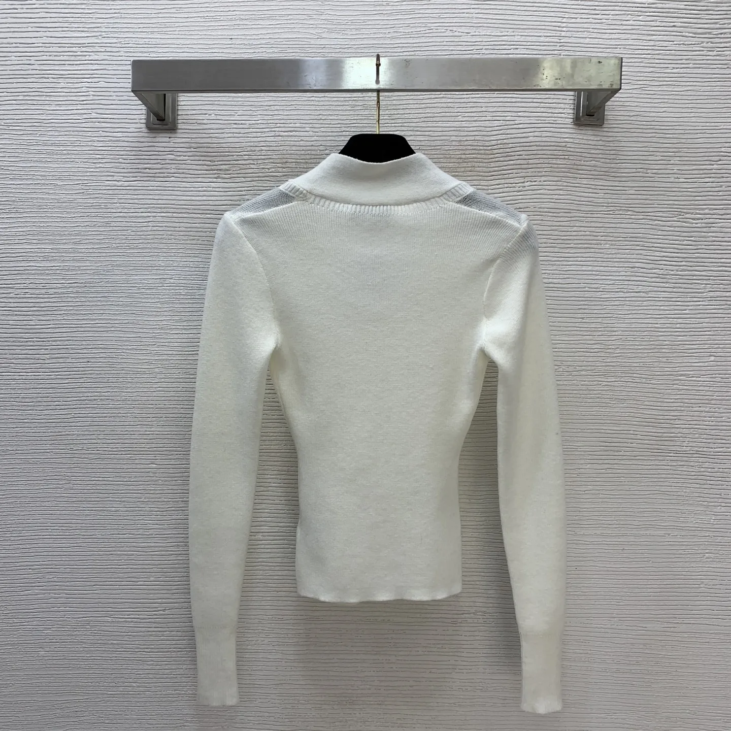 

25 Autumn/Winter New Knitted Shirt Trendy Fashion Long Sleeve Bottom Top