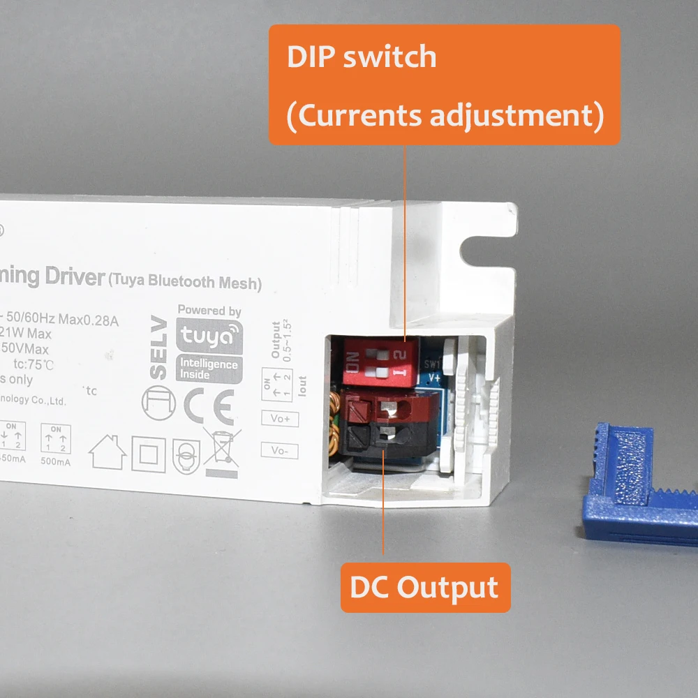 3.0 Zigbee Smart dimmerabile LED Driver 42V Bluetooth Mesh Tuya DIP Switch alimentatore 400mA 500mA 600mA 700mA 800mA 900mA 1000mA