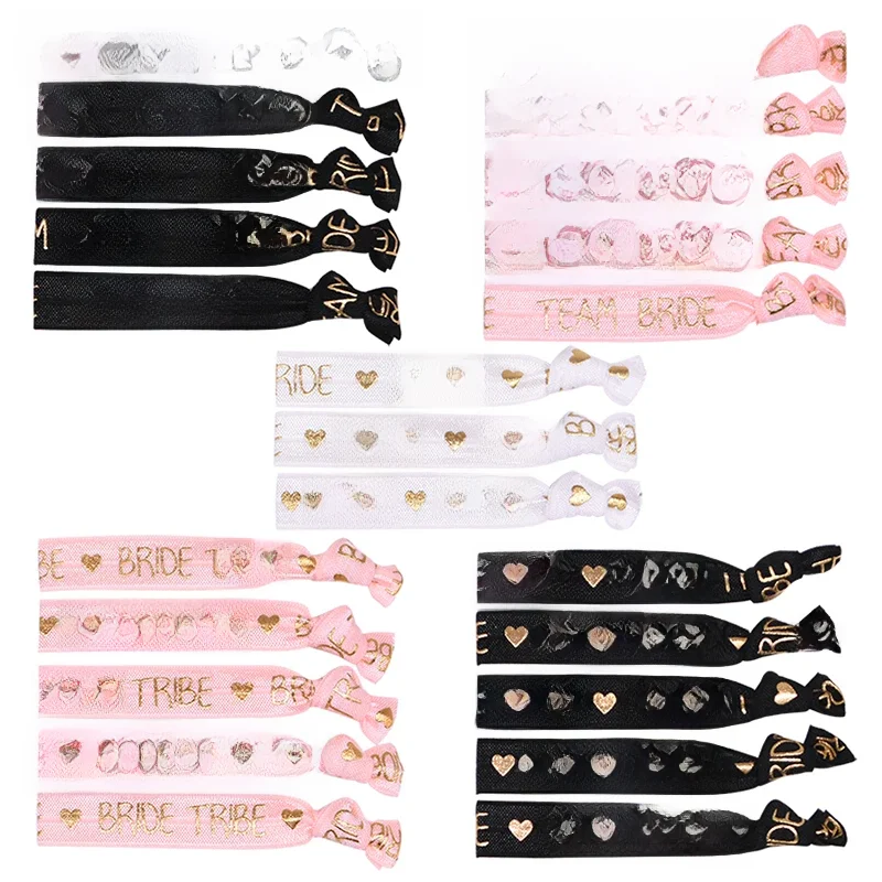 Bracelet pour enterrement de vie de jeune fille, 6/11 pièces, accessoires de décoration pour enterrement de vie de jeune fille, mariage, fournitures pour enterrement de vie de jeune fille