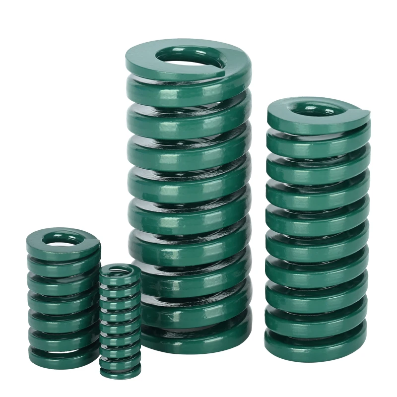 green Medium Load Die Mold Springs Red Compression Spring Outer Dia 6 8 10 12 14 16 18 20 22 25 27 30 35 40 mm Length 20 - 300mm