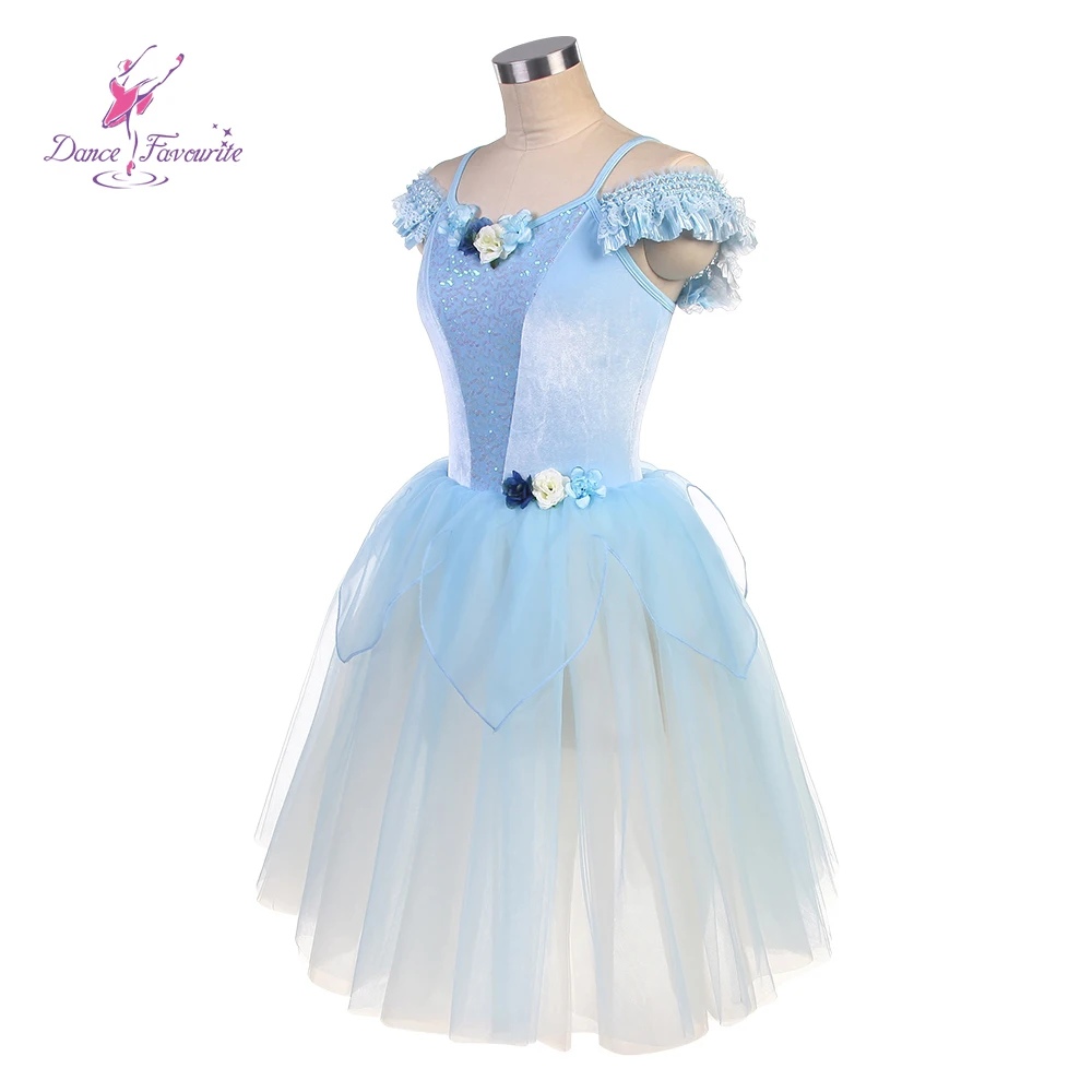 Dance Favourite Ballet Tutus 24023 New Ballet Costumes Blue  Romantic Ballet Tutus Stage Performance tutu