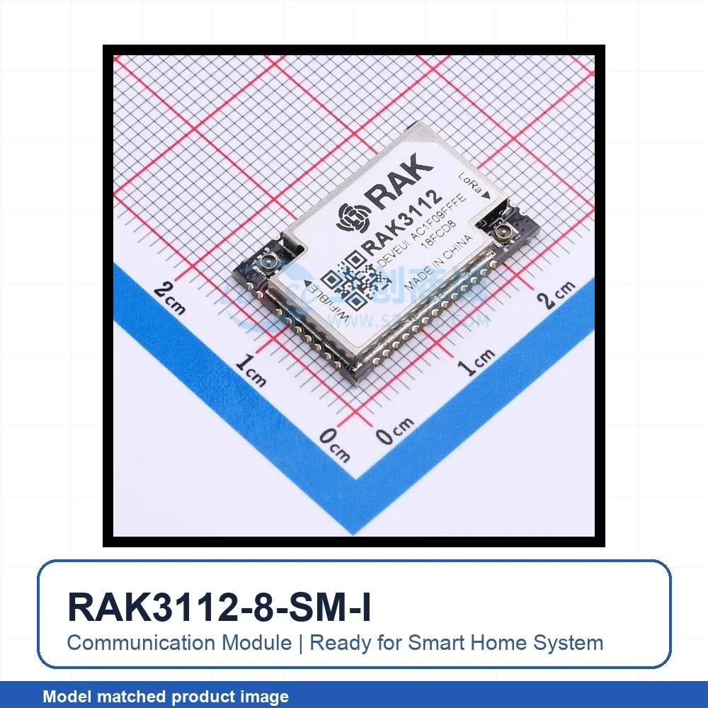 1pcs RAK3112-8-SM-I ESP32-S3 Bluetooth5.0 I2C GPIO UART SPI ADC WiFi Wireless Module for Smart Home System