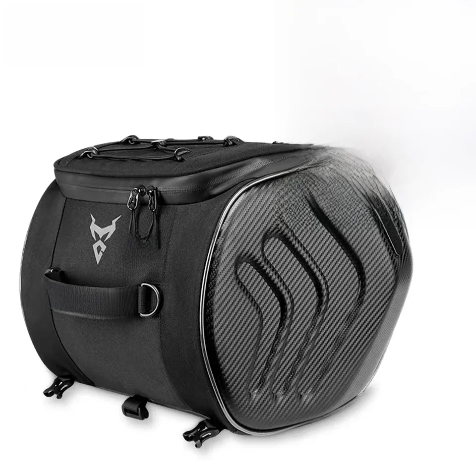 AliExpress MOTOCENTRIC Motocycle Back Seat Bag 30L Large Capacity Motor Tail Bags Full Helmet Bag for Pedal Motorbike Front Cycling Pack