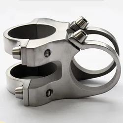 Titanium Bike Stem, Racing Bicycle Handlebar, BMX Parts, Accessories, 31.8, 25.4, Customized Available