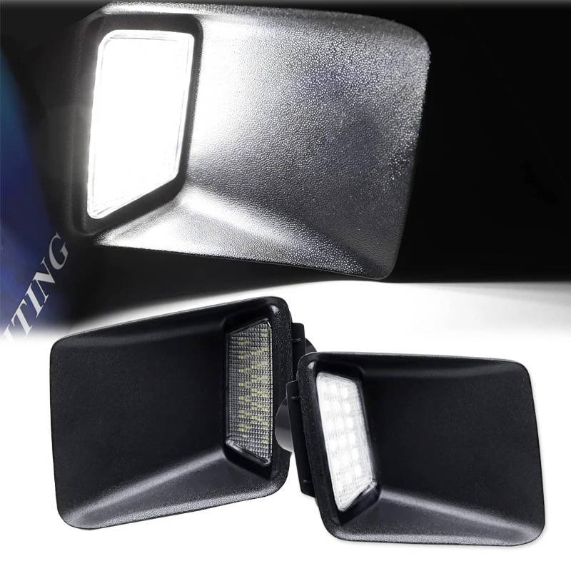 

For 2004-2012 Chevrolet Colorado GMC Canyon Pickup Truck 6500K White Full LED Rear Number License Plate Light Tag Lamp Canbus