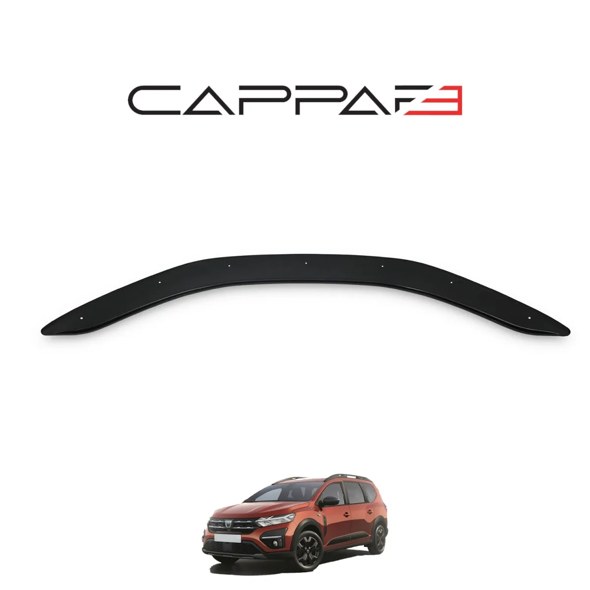FOR DACIA JOGGER 2022 2023 2024 Front Hood Protection Spoiler Front Bug Shield Hood Deflector Guard - AUTO STYLING