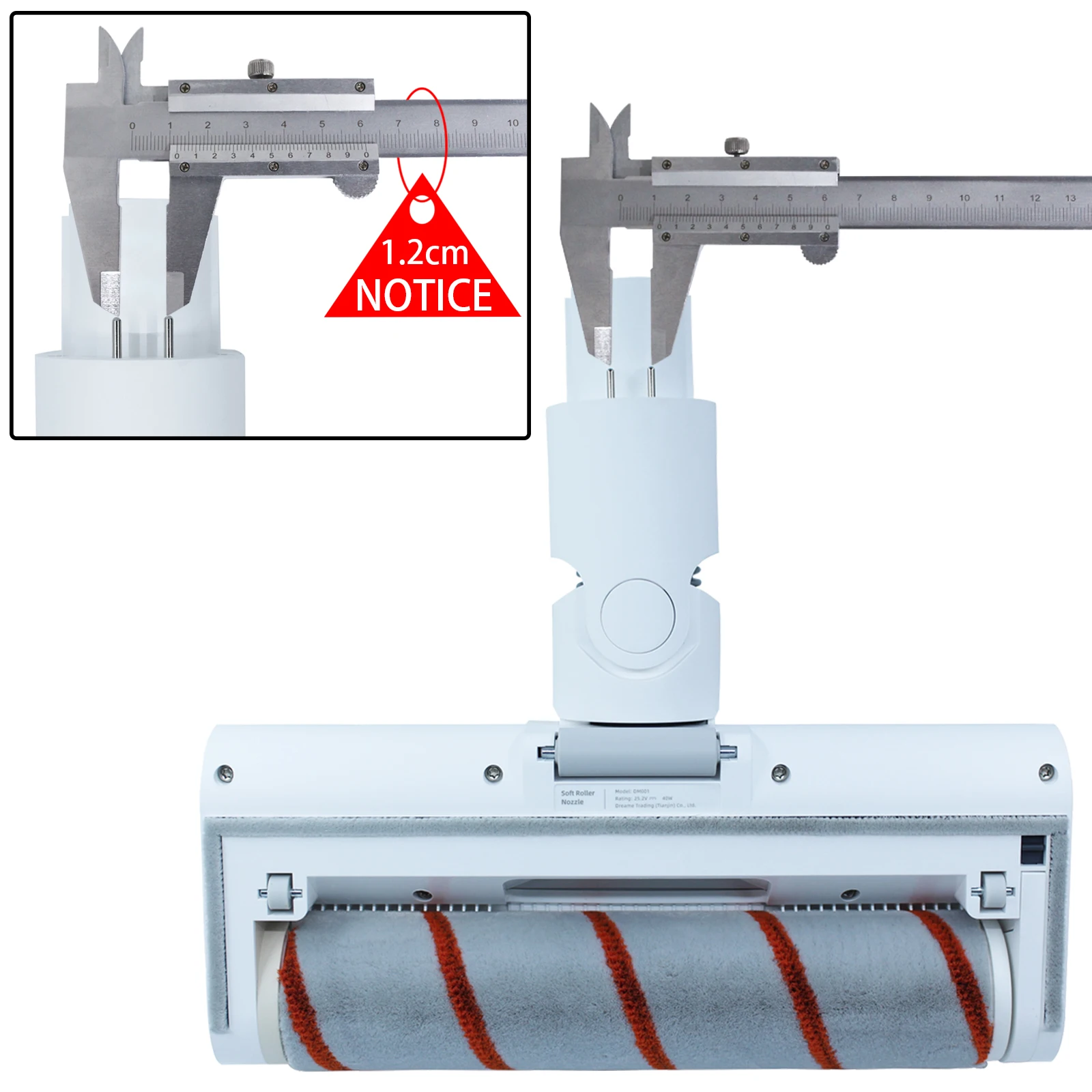 1948 original】rotolo di spazzole morbide compatibile con Dreame V9 V9B, V9P, V10, T10, XR accessori per spazzole per pavimenti con aspirapolvere