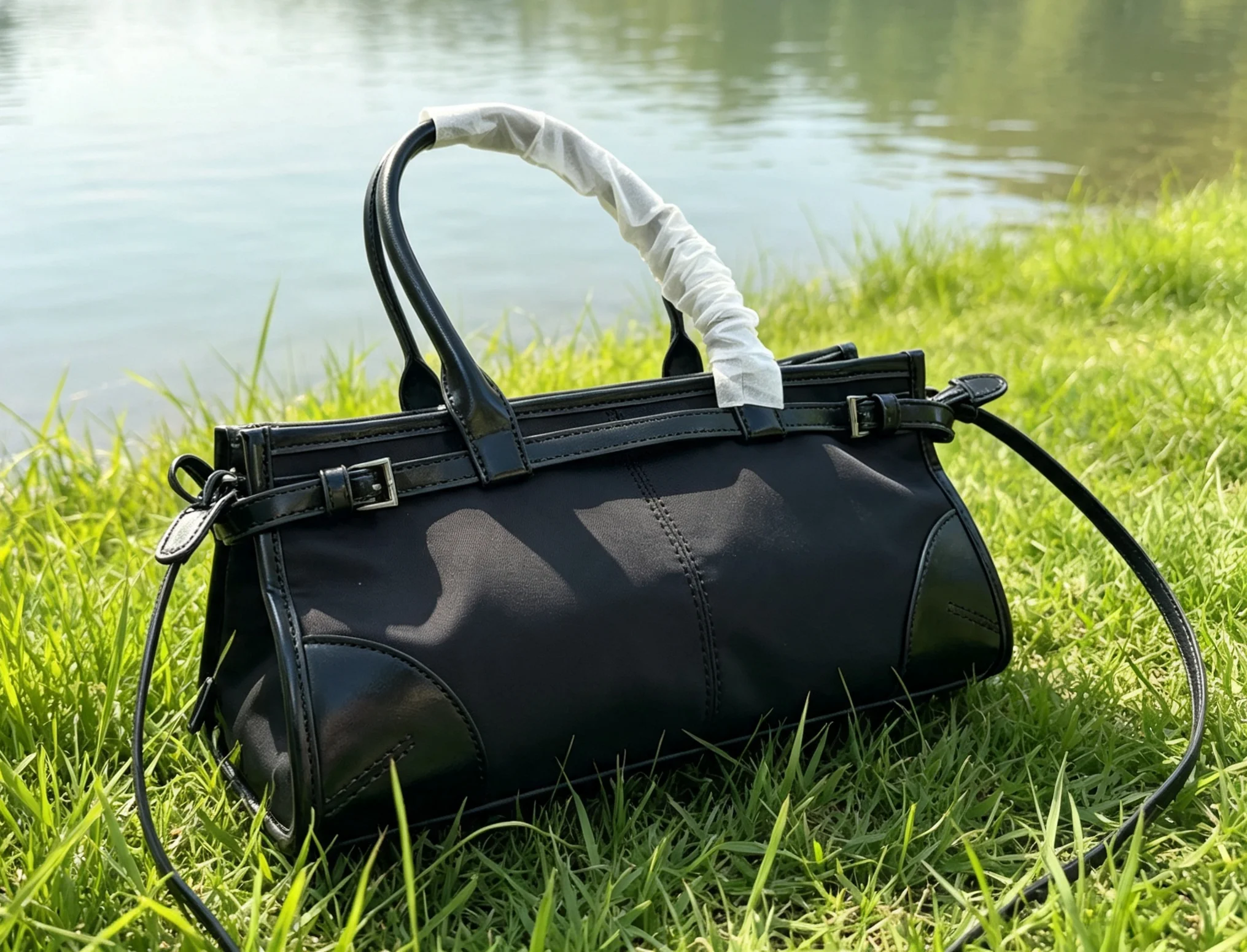 2026 Size:32x15 or 23x12 cm no box New Model Versatile and Fashionable PU Leather Bag - Durable,High-Quality and Affordable