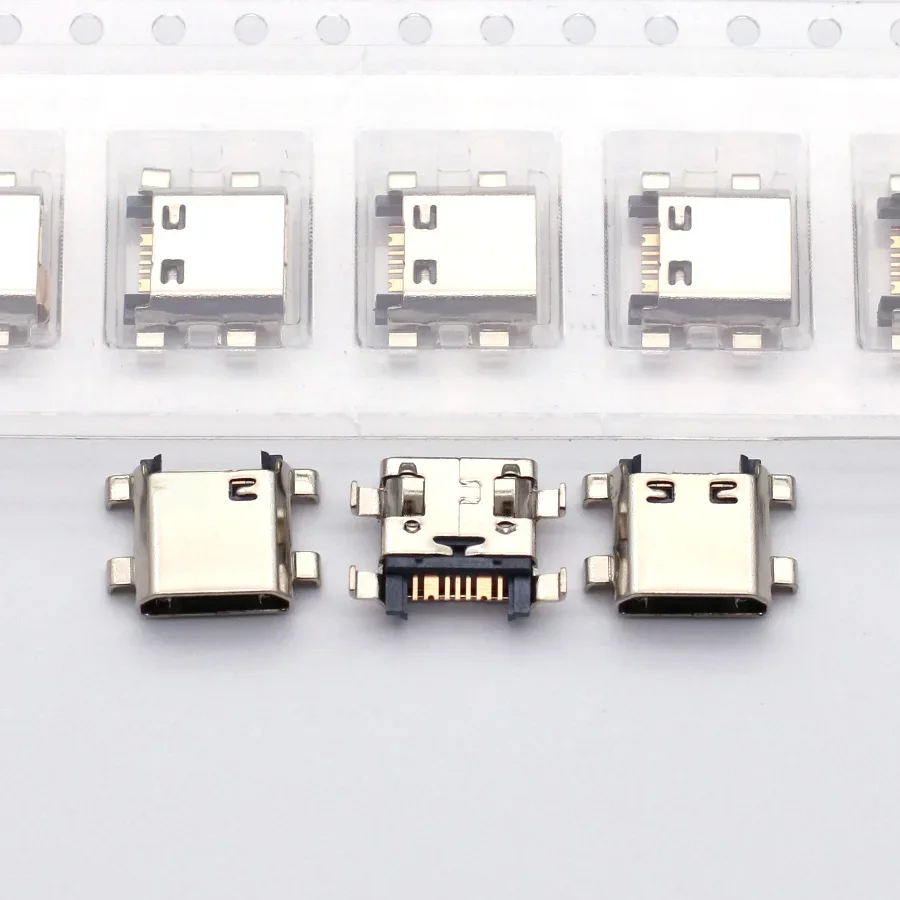 50szt Micro Charger Plug Usb Charging Dock Port Connector Dla Samsung Galaxy J5 J7 2016 J510 J5108 H G J710 J7108 Neo C J701F — zdjęcie 2