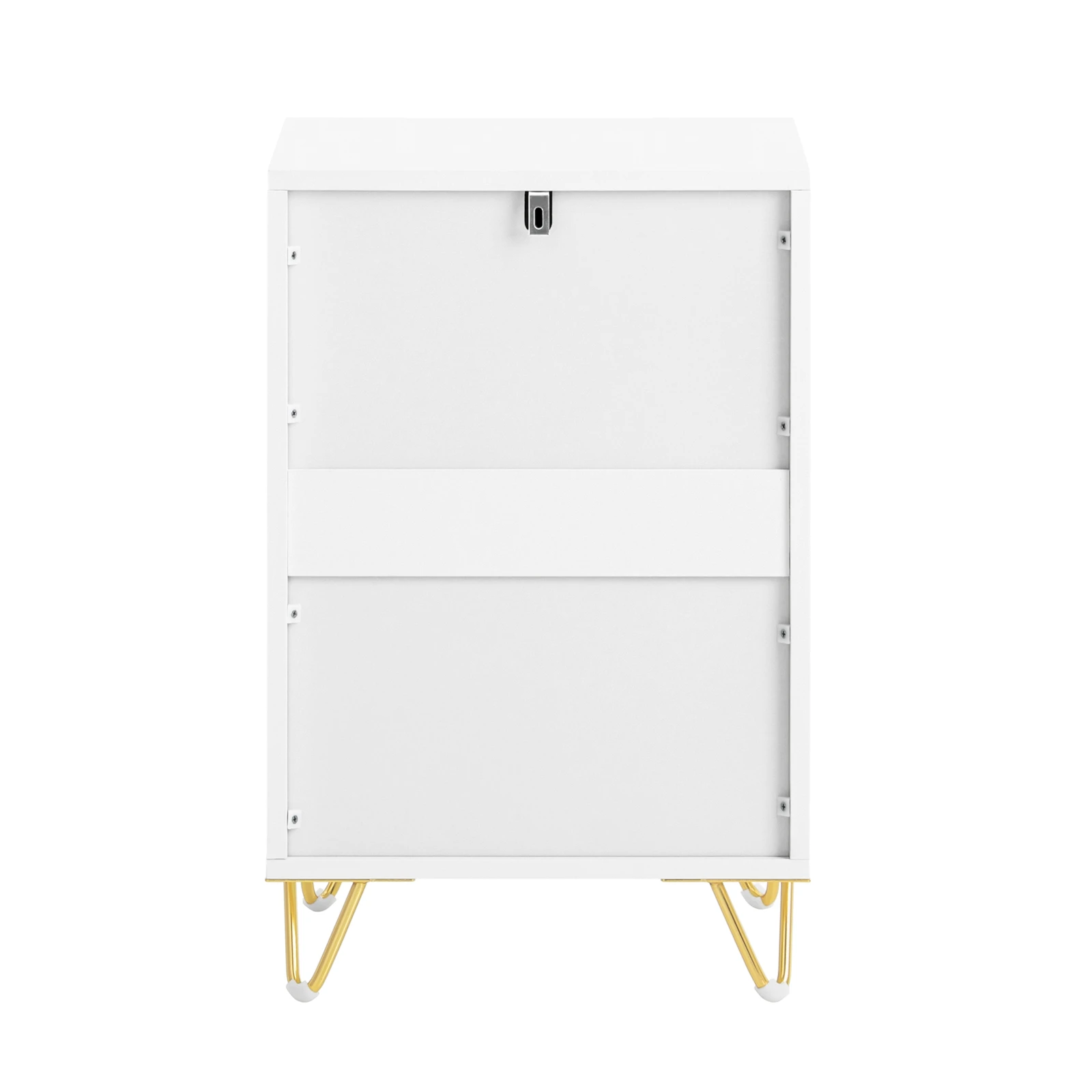 SoBuy FBT115-L 3 درج طاولة السرير لصندوق الربيع أريكة تتحول لسرير الجدول طاولة جانبية طاولة الهاتف خزانة بجانب السرير #2