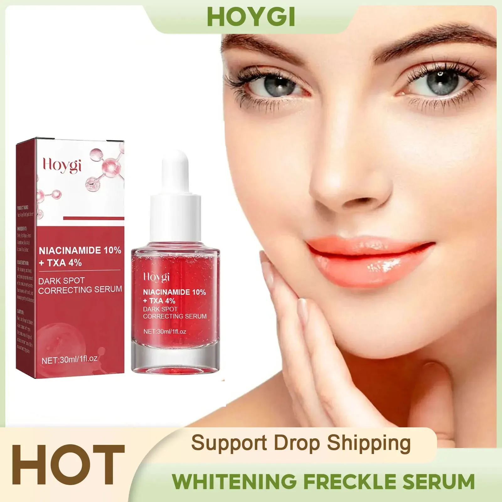 Whitening Freckle Serum Lightening Chloasma Pigmentation Fade Age Spots Melasma Remover Brightening Dark Spots Corrector Essence