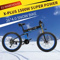 BEZIOR X-PLUS 1500W 48V17.5AH FOLDING ELECTRIC BIKE FAT TYRE 26\