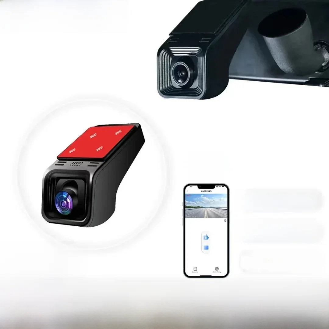 HD 4K 2160P WiFi Rejestrator samochodowy Kamera samochodowa 2K 1600P 1080P 24H Monitor parkowania APP Control Rejestrator wideo jazdy samochodem dla wszystkich samochodów — zdjęcie 2