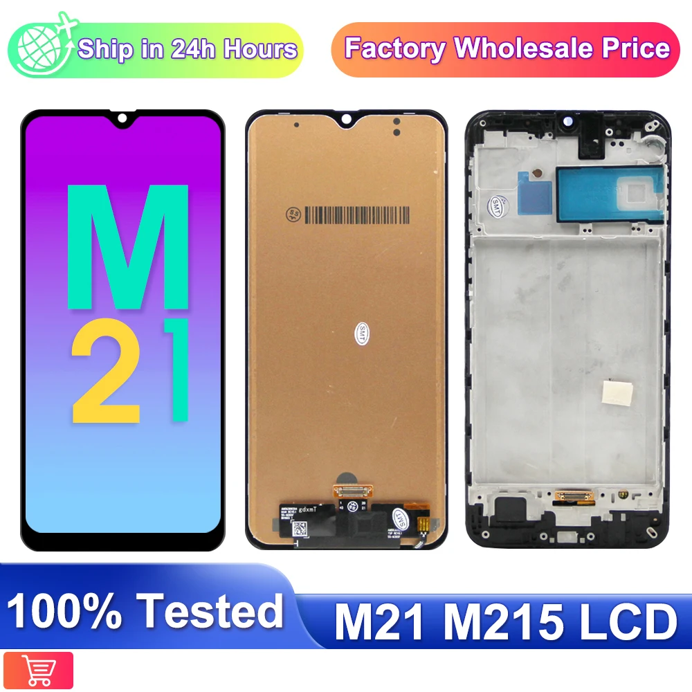 6.4\'\' M21 M215 Screen, For Samsung Galaxy M215 M215F M215F/DS M215F/DSN LCD Display Touch Screen Replacement Digitizer Assembly