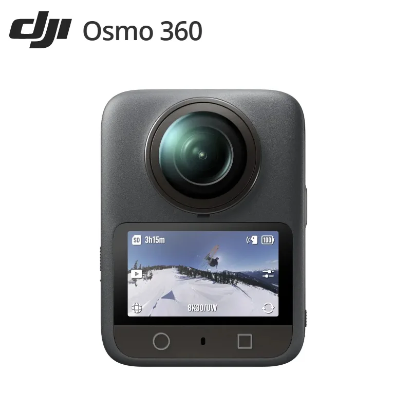 Stock UE Original 360 Standard Combo Adventure Combo 2 Options 1-Inch 360 °       Imagerie native 8K 360 °         Vidéo et performances exceptionnelles en basse lumière 4K/120fps & 170 ° °         Boost Video 120MP 360 °         Photo