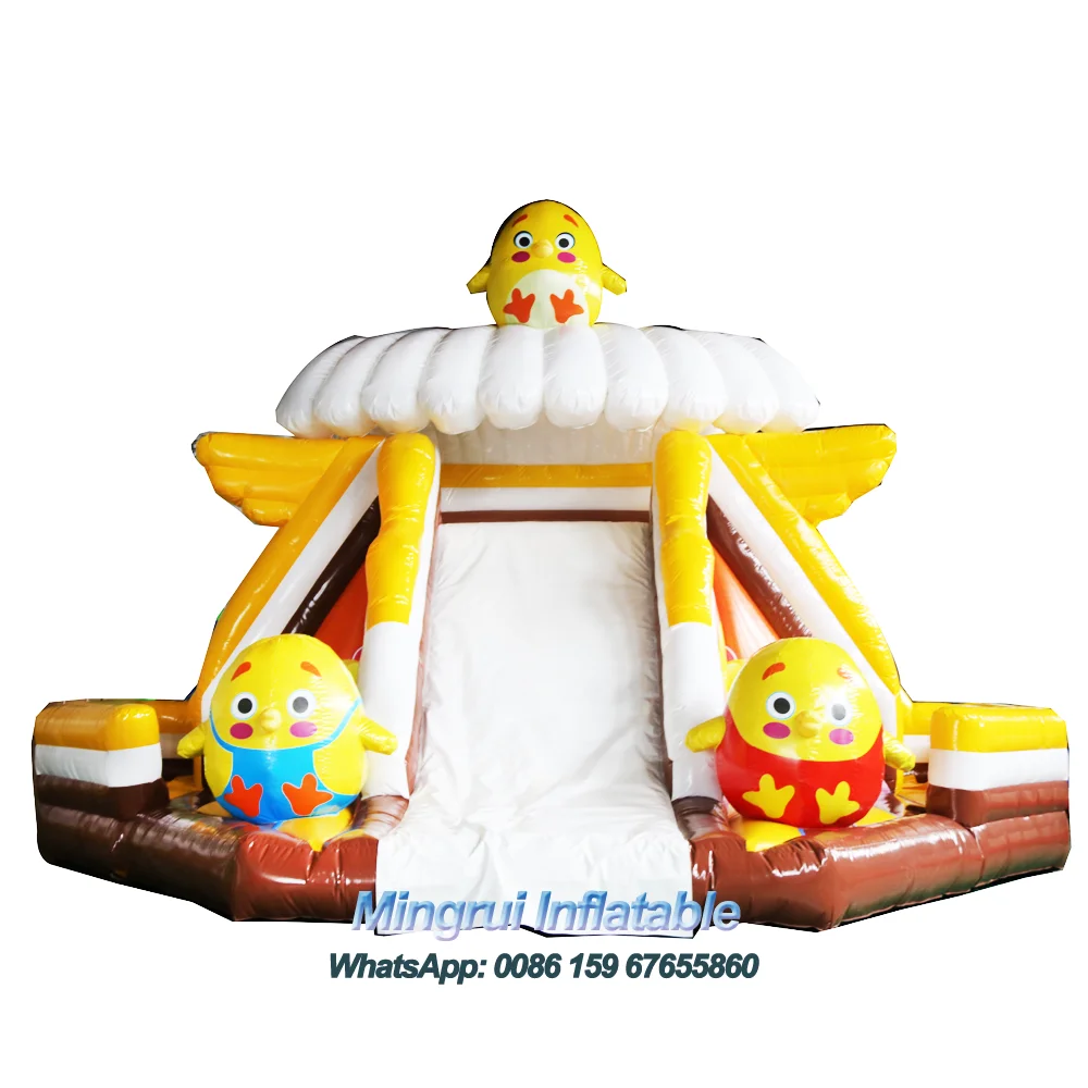 

Inflatable Yellow Small Birds Bouncer for Rental, Angry Birds